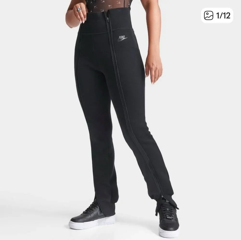 Women’s Nike Tech Fleece High-Waisted Slim Zip Pants